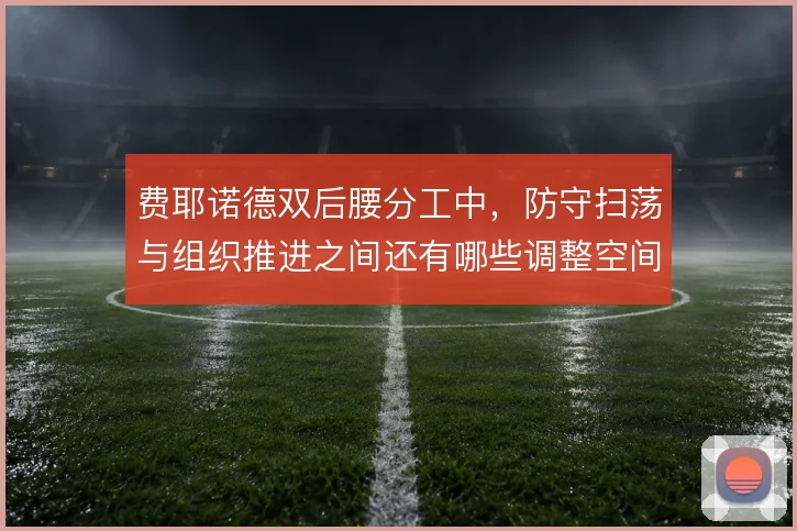 费耶诺德双后腰分工中,防守扫荡与组织推进之间还有哪些调整空间